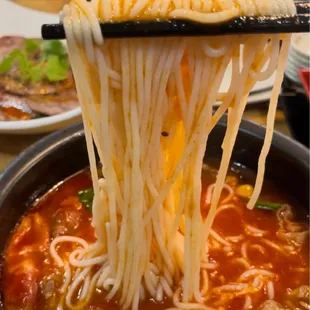 Tomato Beef noodle soup