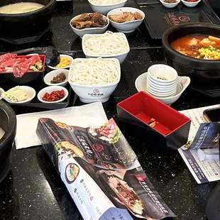A3. Original Beef Brisket Rice Noodles, additional tripes. A7. Tomato Fish Fillet Rice Noodles