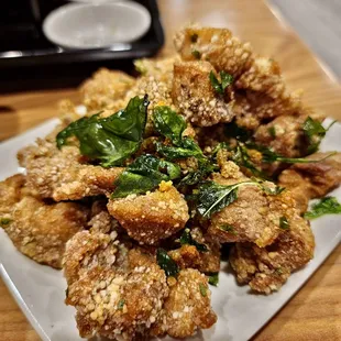 Taiwanese style popcorn chicken