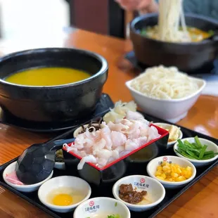 Green pepper fish fillet noodles