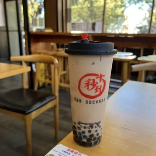 10/8/24 Boba milk tea