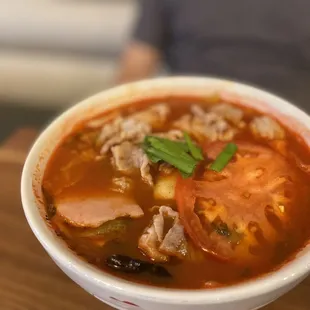 T1. Tomato Rice Noodle Soup