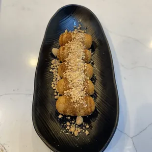 Rice cake with brown sugar 红糖糍粑