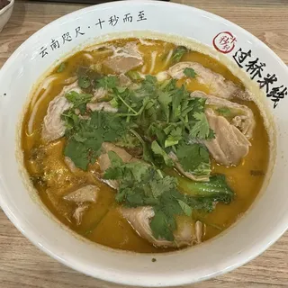 6. / Braised Pork Intestine, Pickled Mustard Rice Noodles