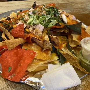 Chicken nachos