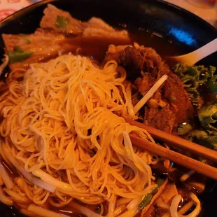 It came with egg noodle.