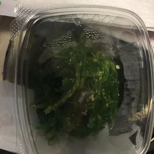 Some seaweed salad