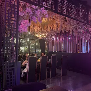 Very cute room full of cherry blossoms