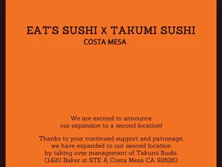 Takumi  By Eat’s Sushi