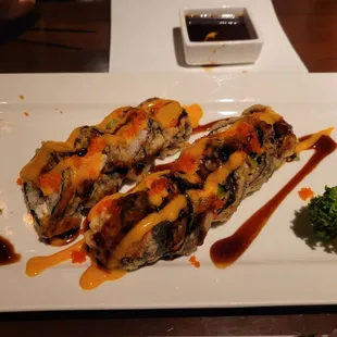 a plate of food
