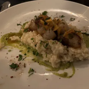 Scallop Risotto