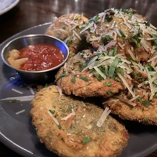 Fried ravioli