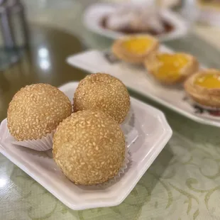 a variety of food items