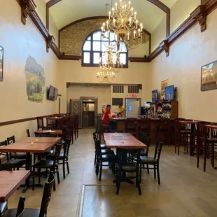 Bar area.
