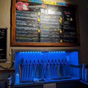 Tap list