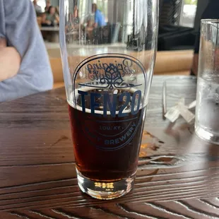 Dr . Dunkelstein, a good German dunker style beer.