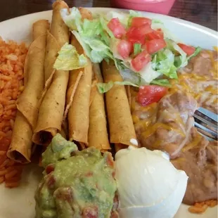 Flautitas (appetizer)