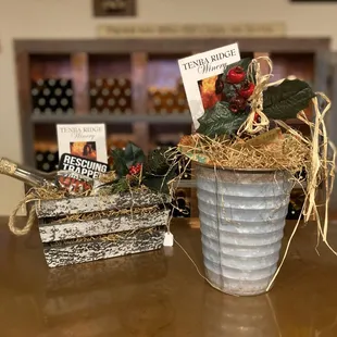 Wine Baskets at Tenba Ridge