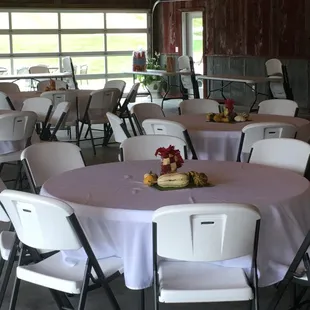 The new event building at Tenba Ridge.