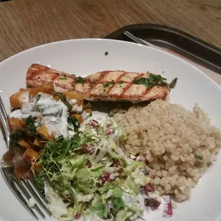 grilled salmon