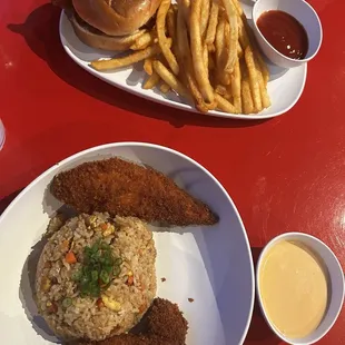 Rush hour and spicy chicken Sammy