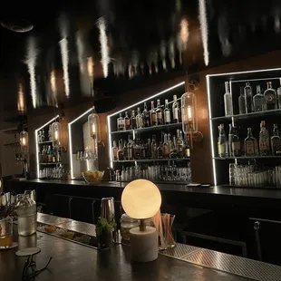 Beautiful unused bar - it is all for show