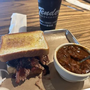 Prime Brisket Sandwich