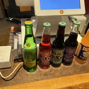 Choice of bottled local soda