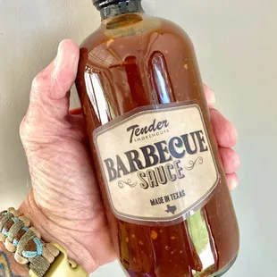 Had to buy me a bottle of the house sauce ($8). When you run empty, you can bring the bottle back for free refills!