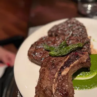18 ounce ribeye bone in