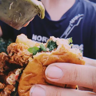 #2 Between the Buns with extra chimichurri