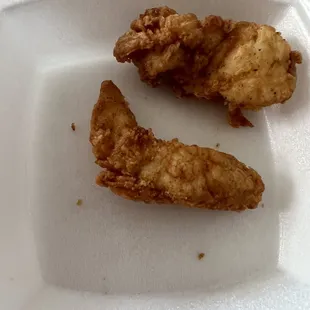 Tenders $1.99 a piece. Ridiculous. I gave them one last chance. Fail!