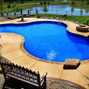 a swimming pool