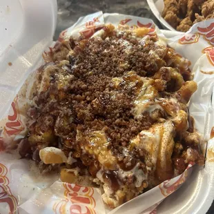Chicken tenders fries