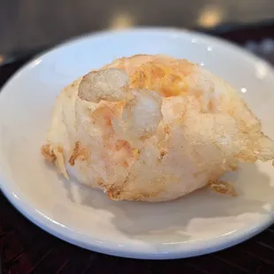 Fried soft boiled egg