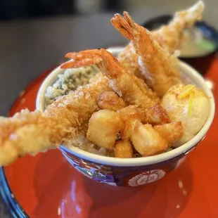 Premium tempura bowl