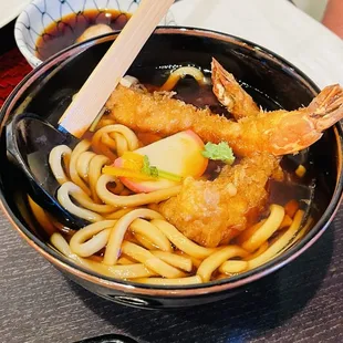 Jumbo shrimp udon - meh