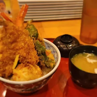 Special tempura bowl $19
