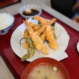 Shrimp Tempura Plate