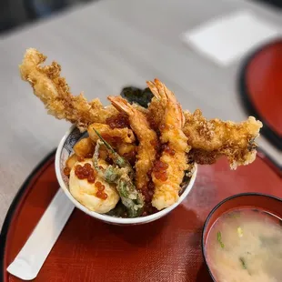Premium Tempura Bowl w/ Ikura