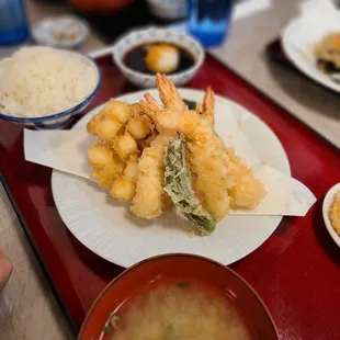 Shrimp Tempura Plate