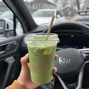 Iced Matcha Latte