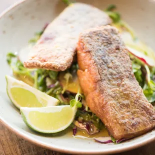 Crispy skin Salmon