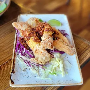 Fried cat fish