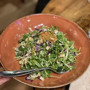 Pea Shoot Salad