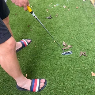 Nice day on the course