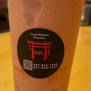 Strawberry smoothie