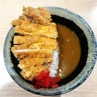 Chicken katsu curry bowl