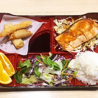 Salmon Teriyaki Bento Box