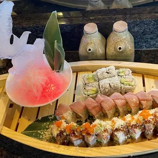 sushi, food, sashimi, sushi and sashimi